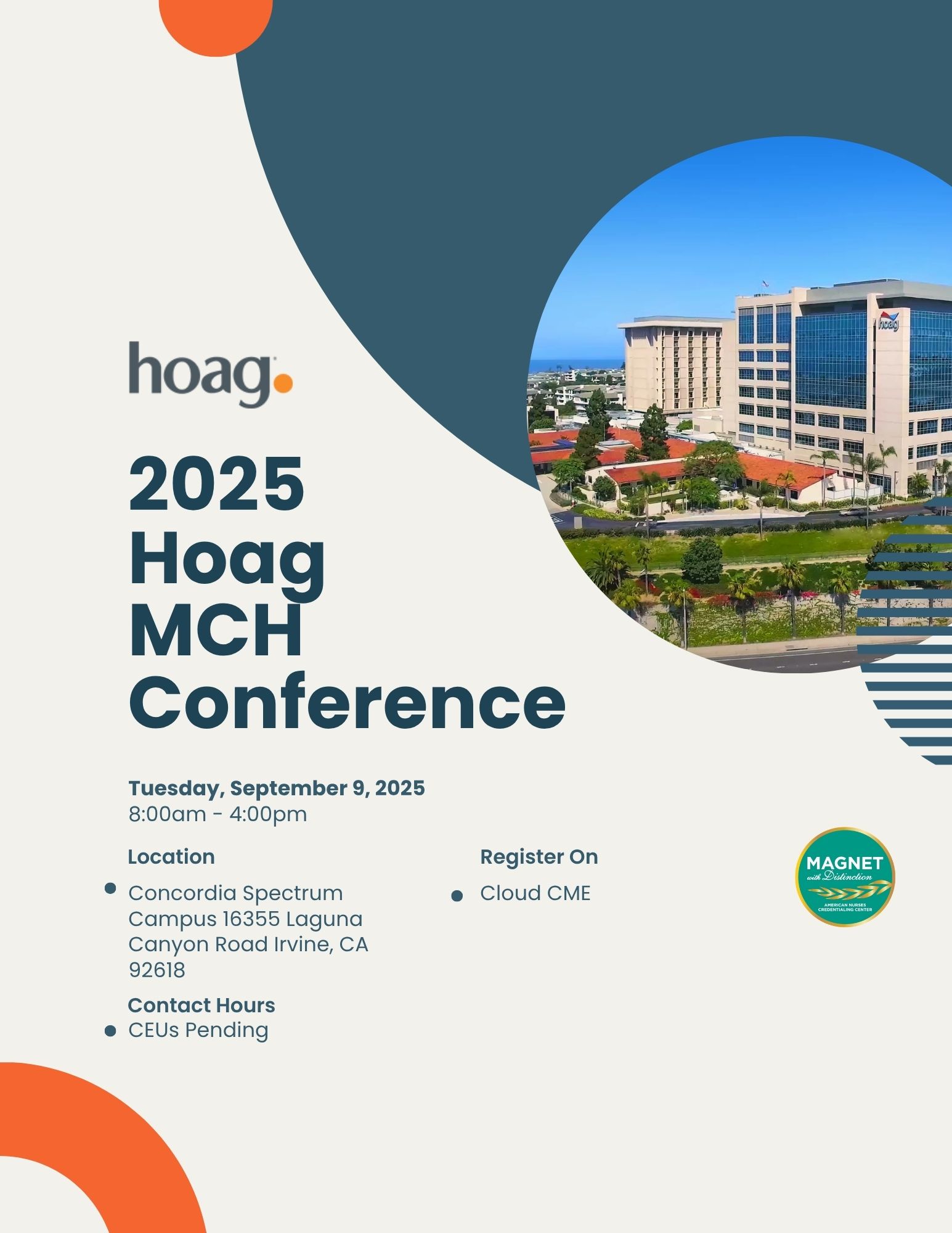 2025 Hoag Maternal Child Health Conference Banner